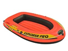 Barca gonflabila Intex Explorer Pro 50 Red, 137 x 85 x 23 cm